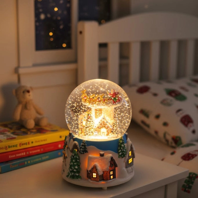 Musical Christmas Snow Globe