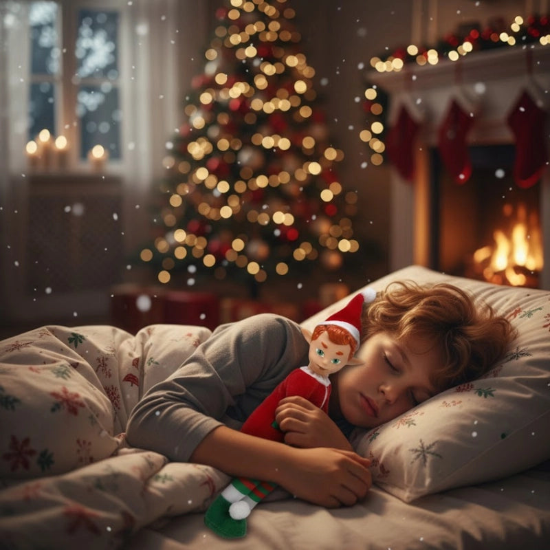 Poseable Christmas Elf Doll