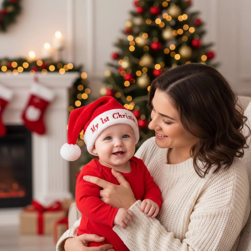 Baby Santa Holiday Hat