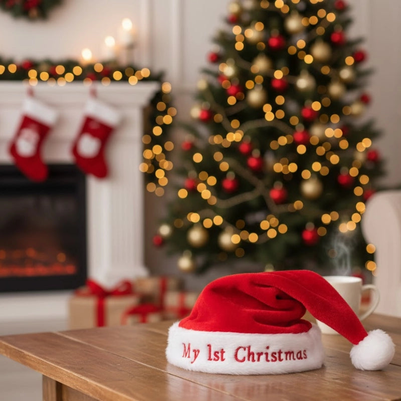 Baby Santa Holiday Hat