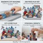 Magnetic City Building Cubes