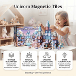Magnetic Unicorn Castle Building Set