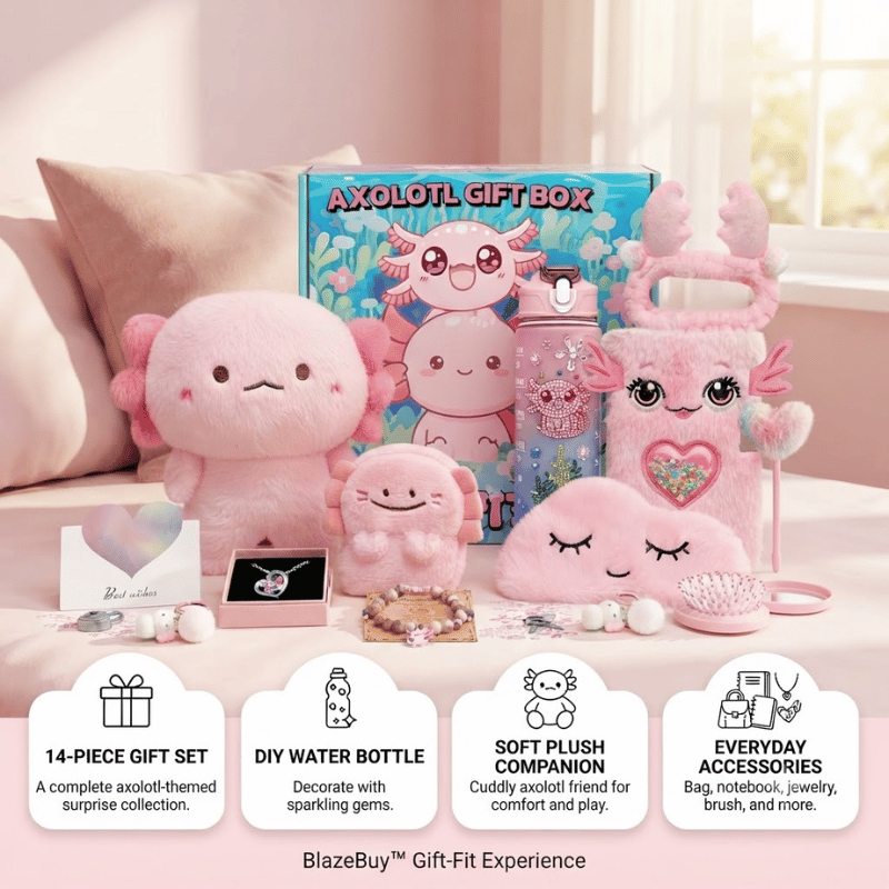 Axolotl Gift Box Set