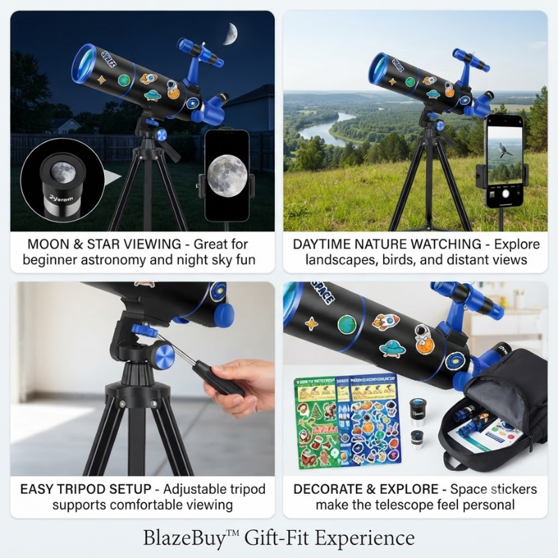 Kids Astronomy Telescope Kit