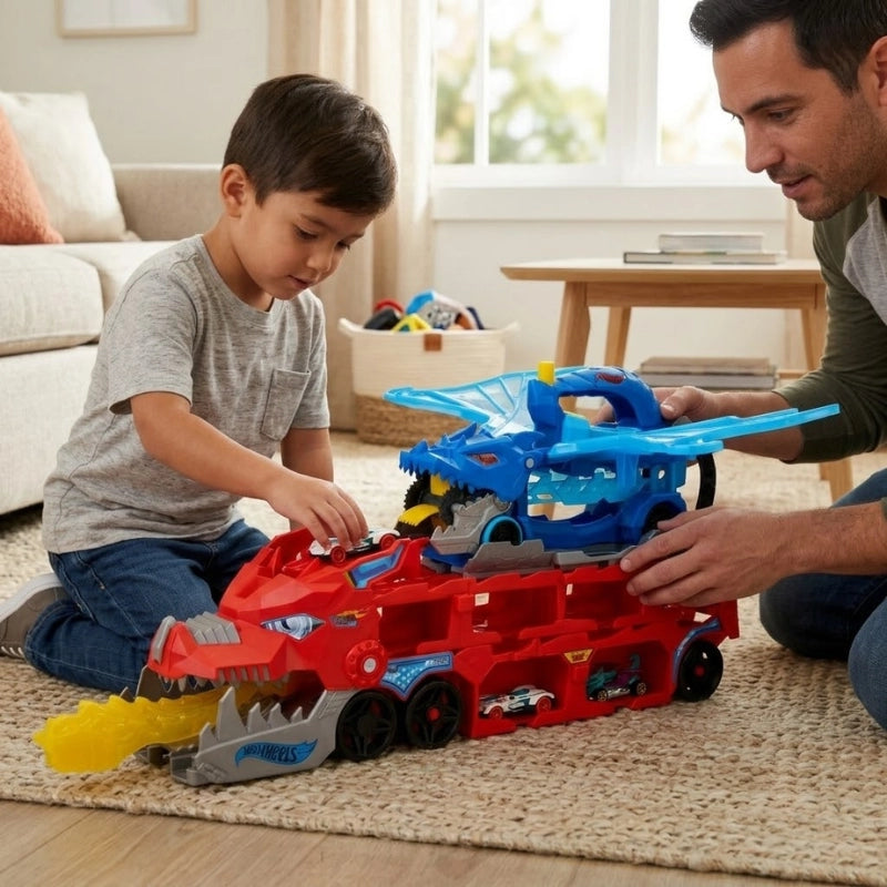 Dragon Transporter Race Track Set