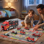 Vehicle Carrier Truck Playset