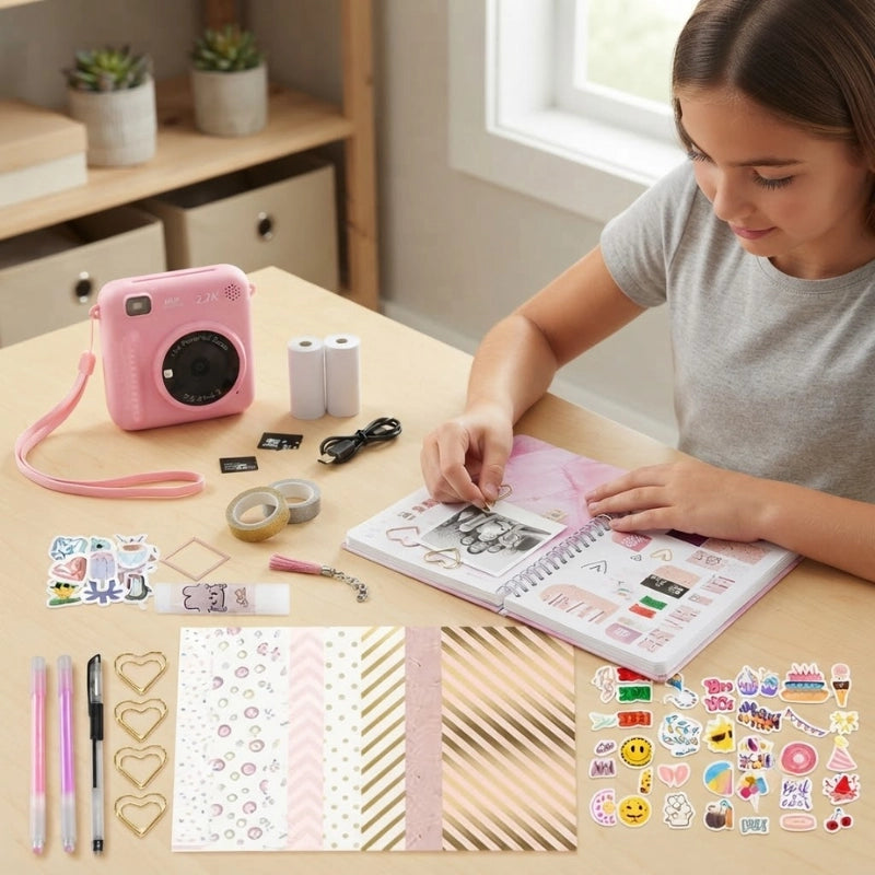 Instant Print Camera Journal Set