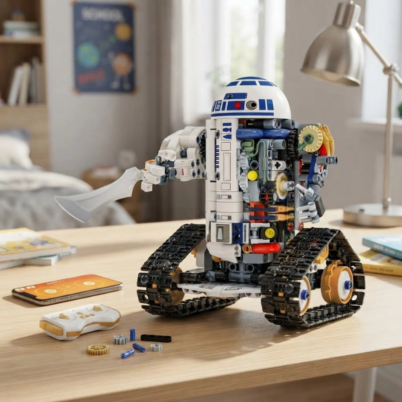 3-in-1 RC Robot Building Set