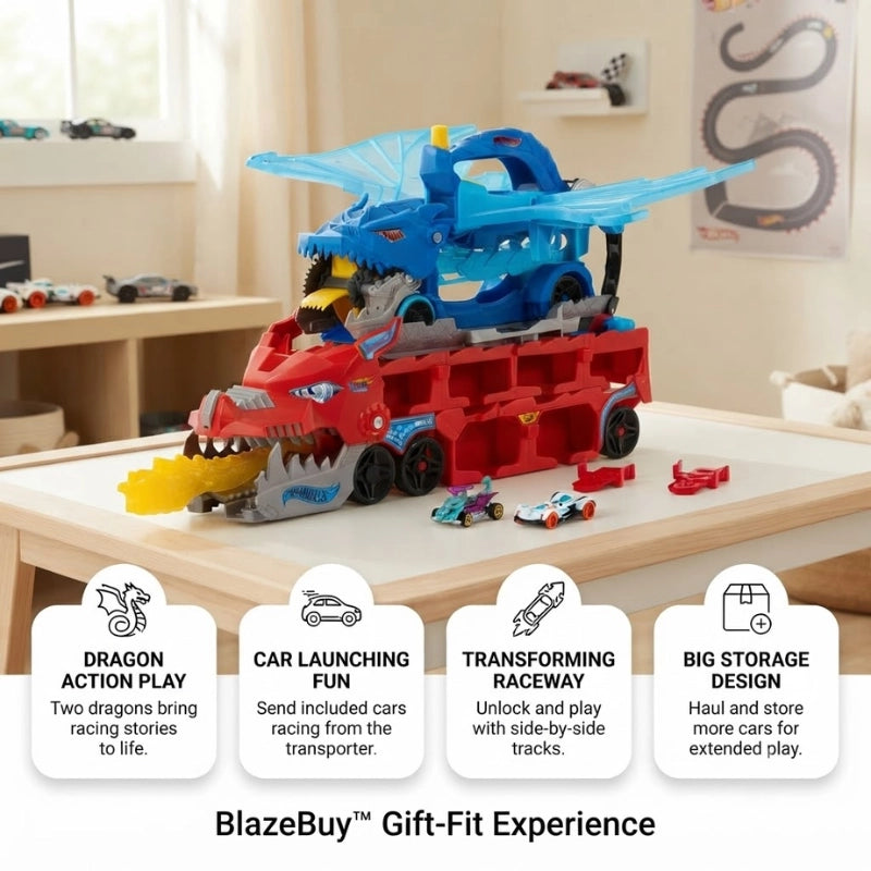 Dragon Transporter Race Track Set