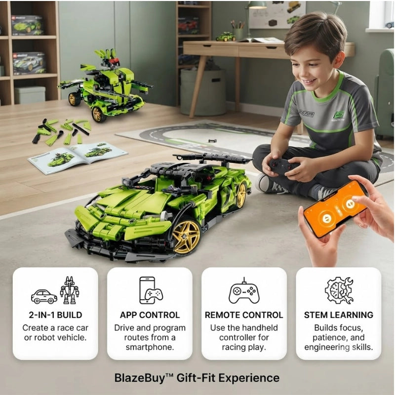 STEM Robot Vehicle Building Set