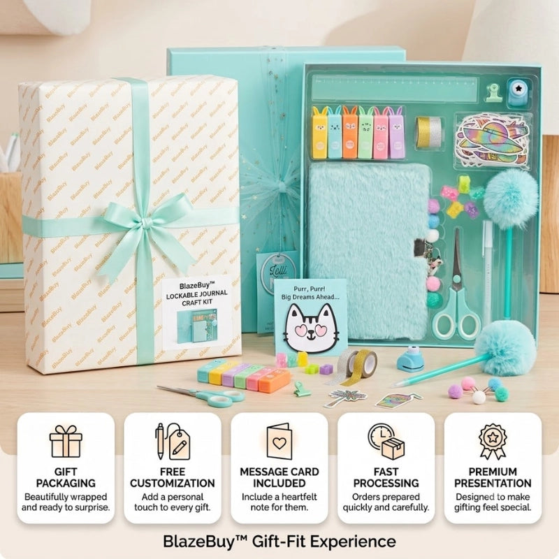 Creative Lockable Journal Craft Kit