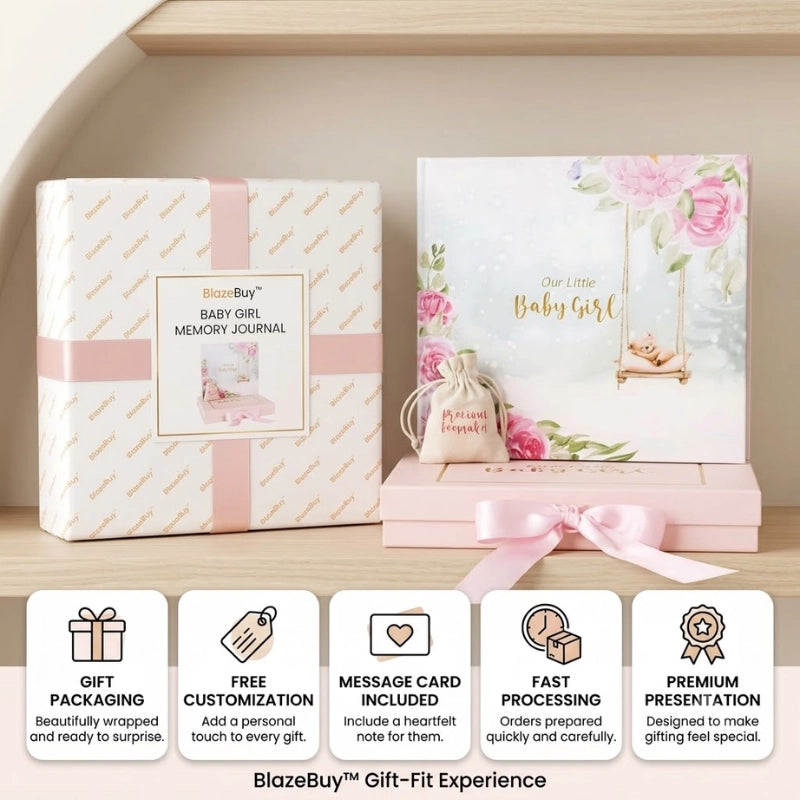Baby Girl Memory Book