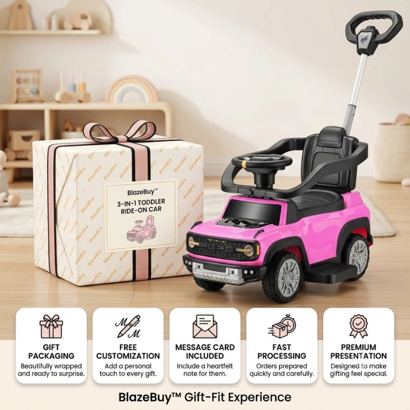 Toddler Push Ride Car