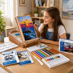 Tabletop Mixed Media Easel Set