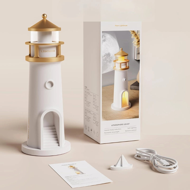 Moon Lighthouse Night Lamp