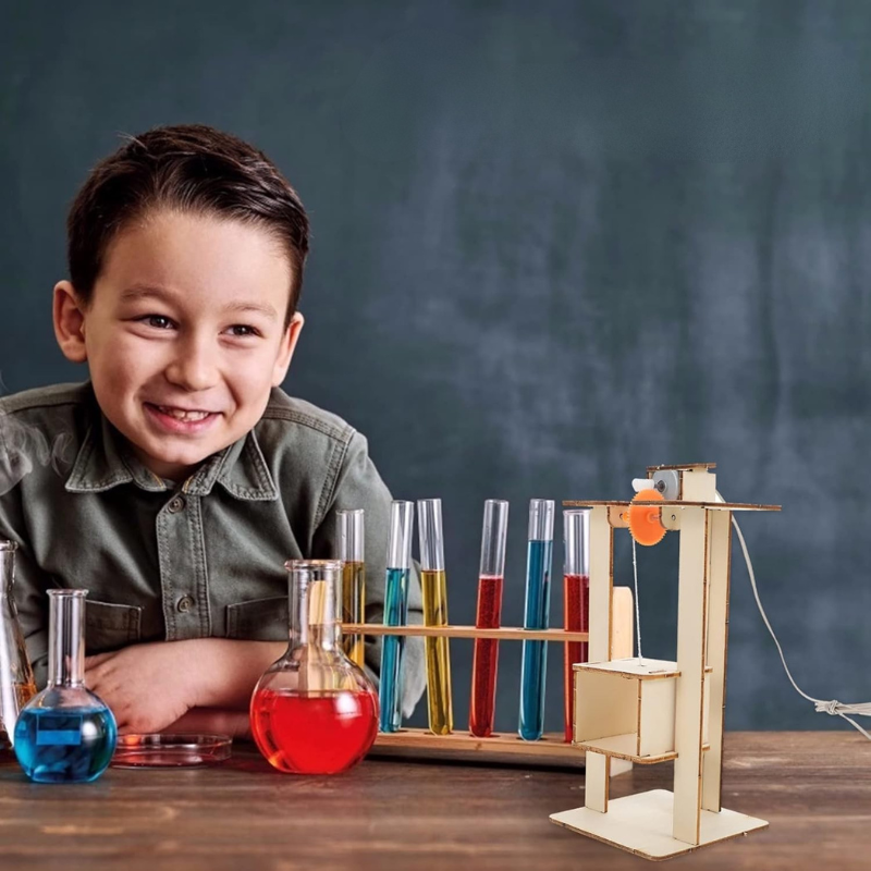 Wooden Elevator STEM Kit
