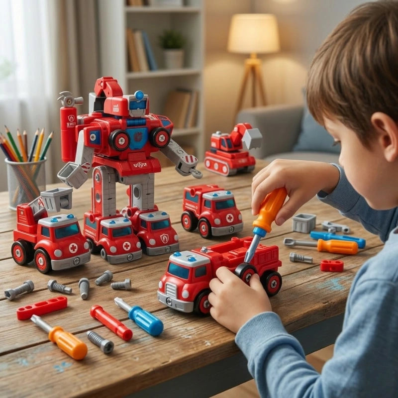 Fire Rescue Robot Set
