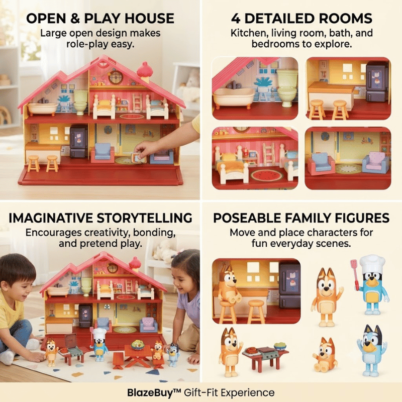 Bluey Family Adventure House