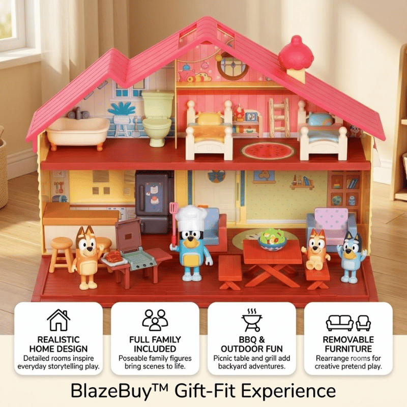 Bluey Family Adventure House