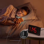 Projection LED Alarm Clock