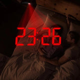 Projection LED Alarm Clock