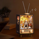 Wooden 3D Music Box Puzzle Set