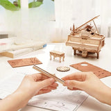 Wooden 3D Music Box Puzzle Set