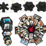 Black Explosion Photo Box