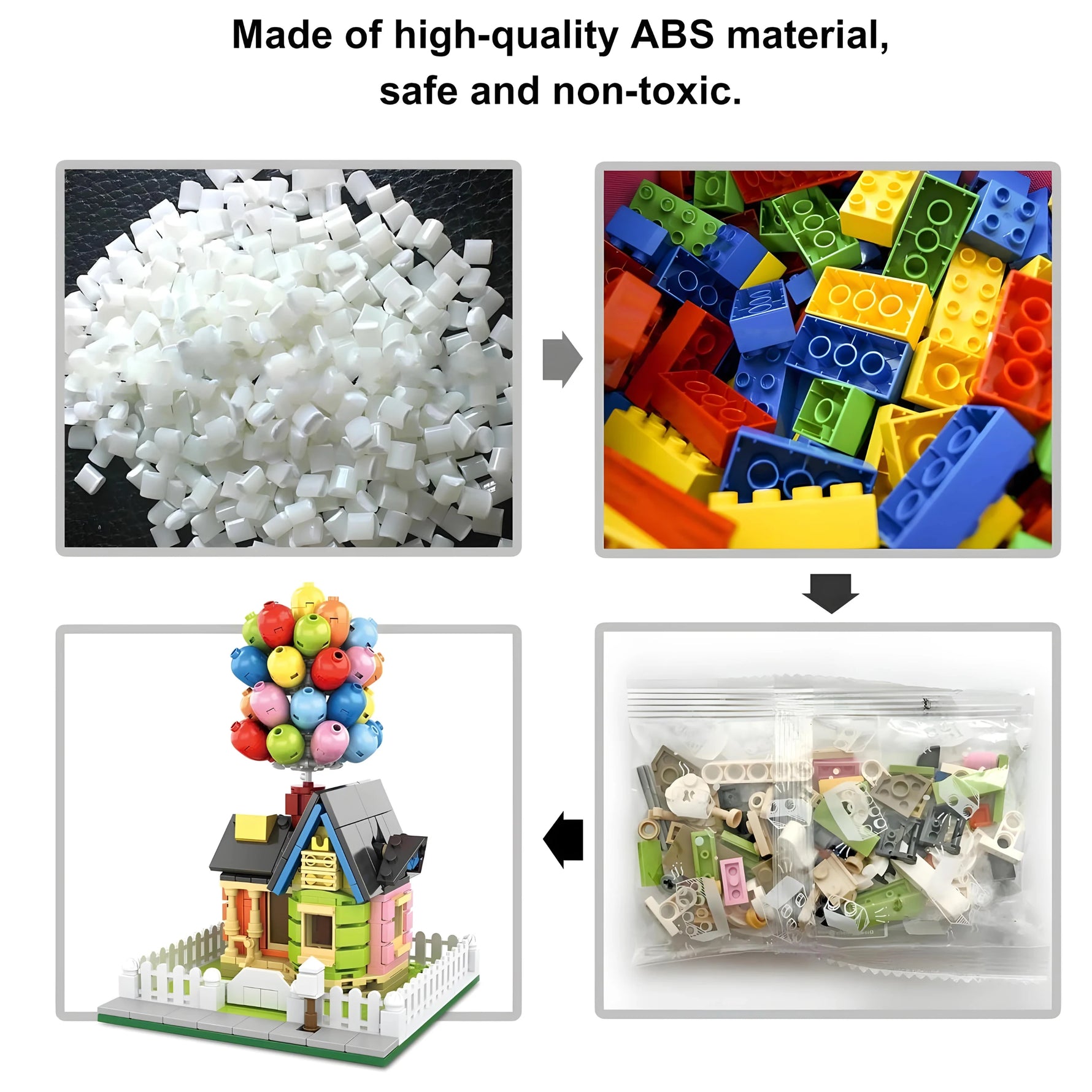 ENJBRICK Balloon House Kit