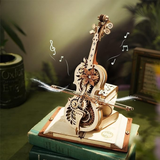 Wooden 3D Music Box Puzzle Set