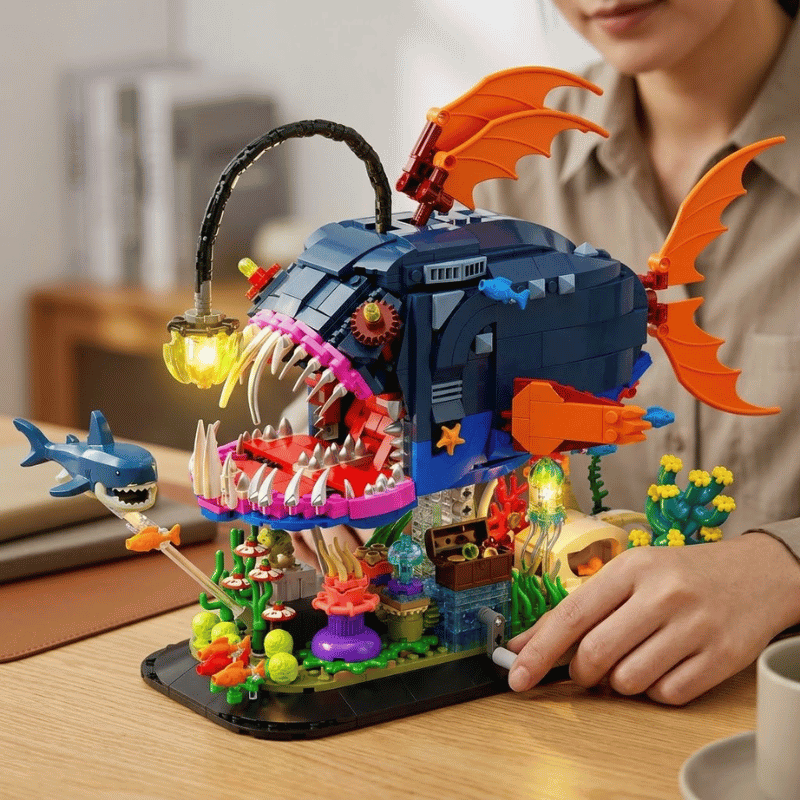 Mechanical Angler Fish Building Kit