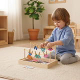 Montessori Clothes Hanging Set