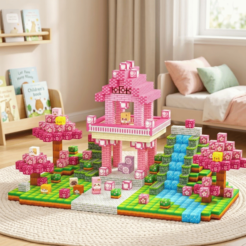 Magnetic Building Blocks Set