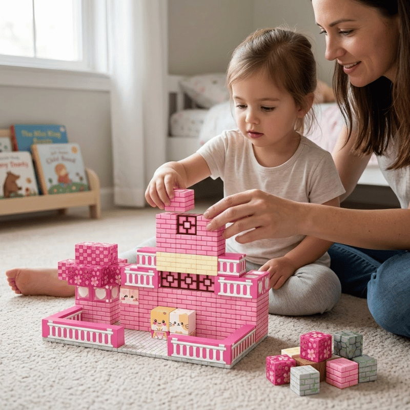 Magnetic Building Blocks Set