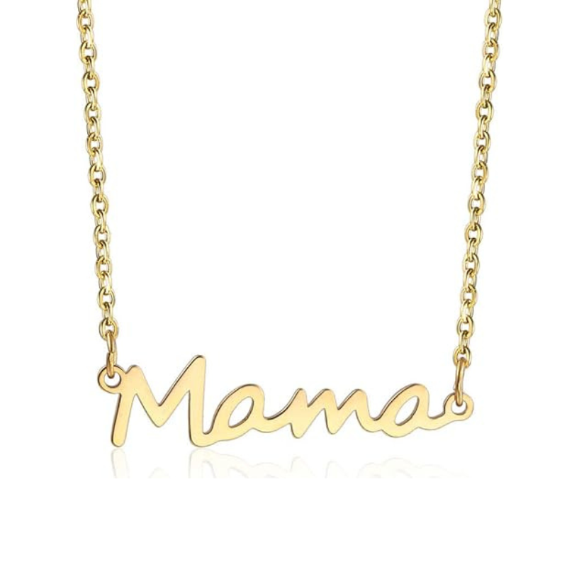 Mama Stainless Steel Necklace