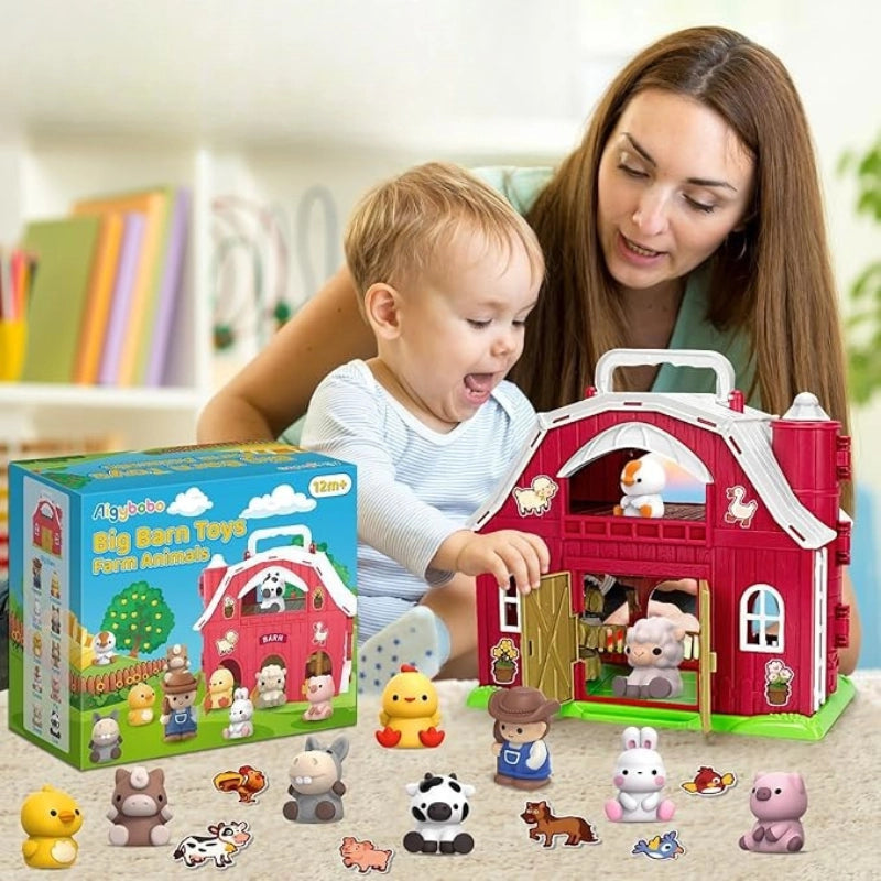Farm Animals Big Barn Toy