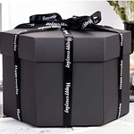 Black Explosion Photo Box