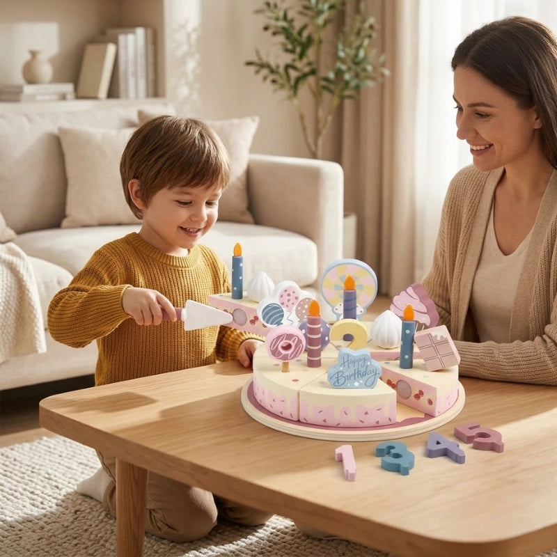 Wooden Celebration Party Set