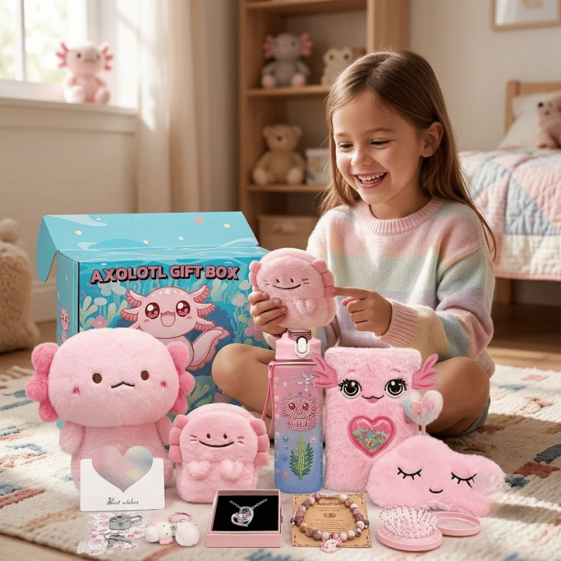 Axolotl Gift Box Set