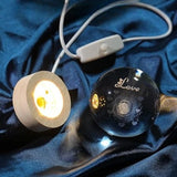 Luminous Nature Crystal Sphere