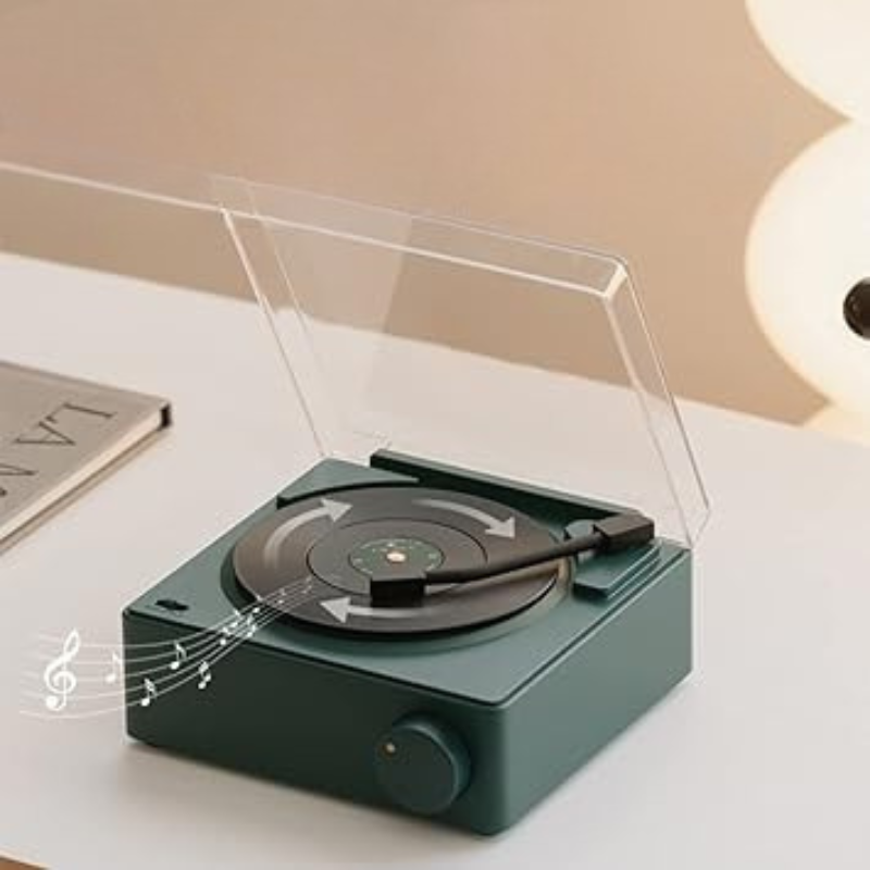 Vintage Vinyl Bluetooth Speaker