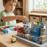 Magnetic City Building Cubes