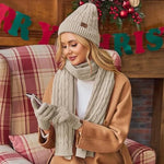 Winter Hat Scarf Set