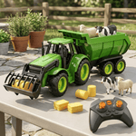 Remote Farm Tractor Set