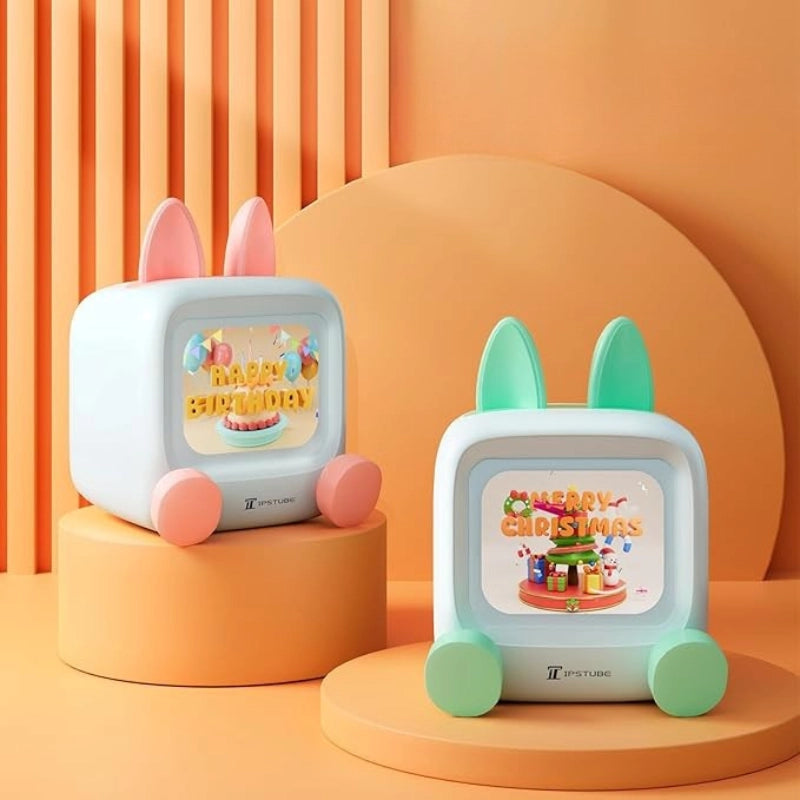 Crypto Pixel Desk Clock