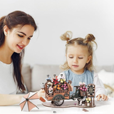 Rolife Flower Cart Puzzle