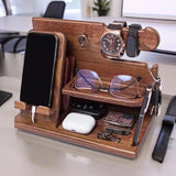 Wood Phone Docking Station