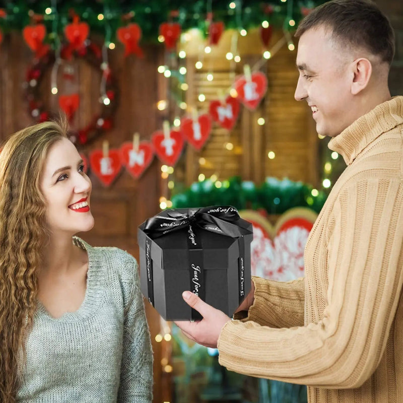 Black Explosion Photo Box