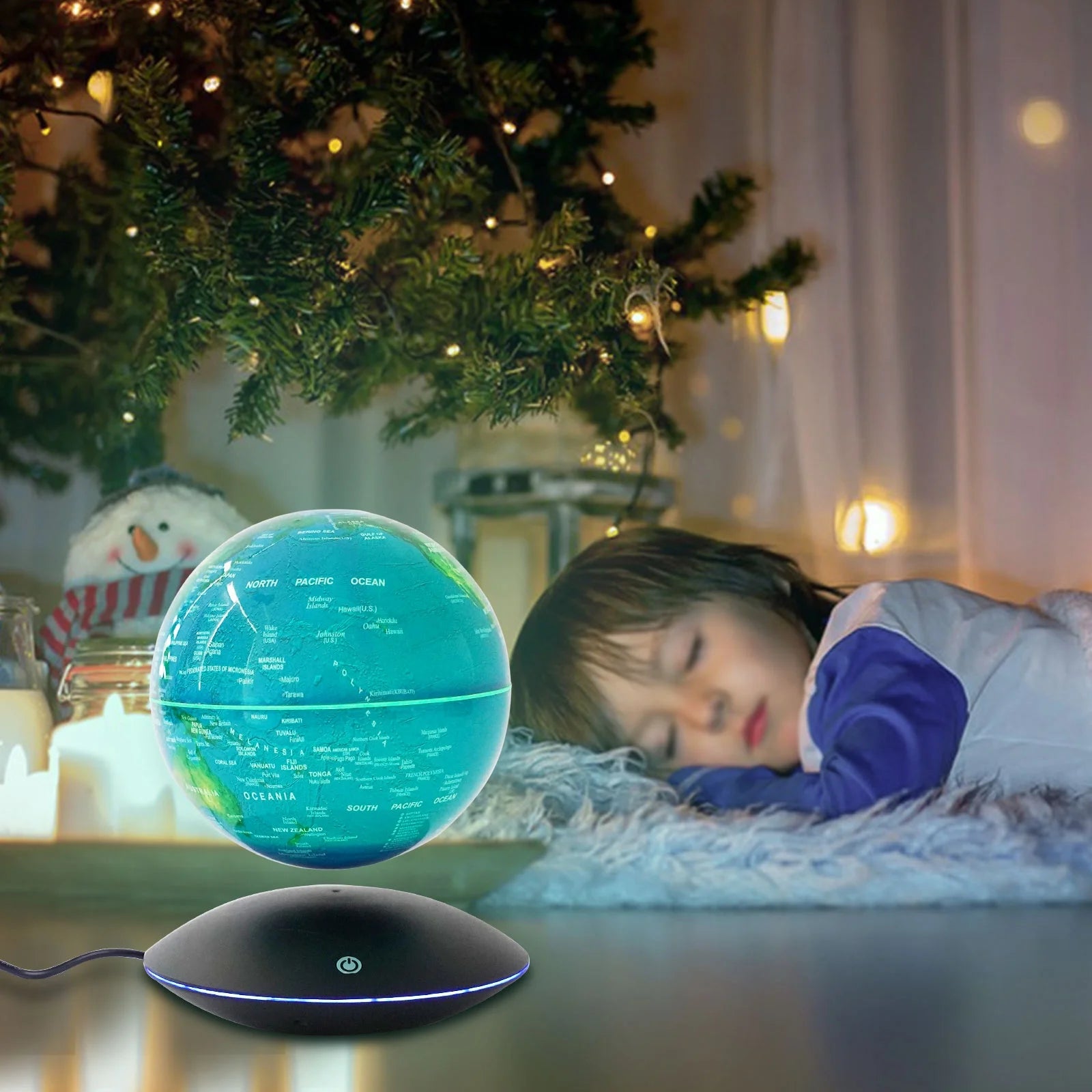 Levitating Magnetic Globe Lamp
