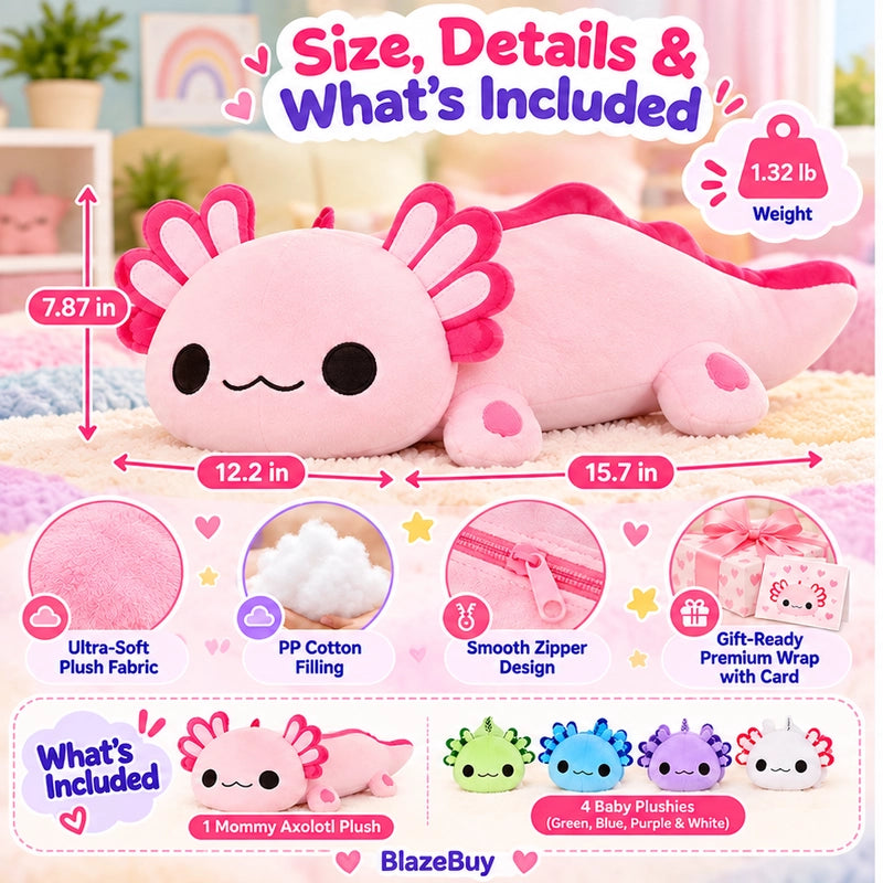 Mommy Plush Animal Toy Set